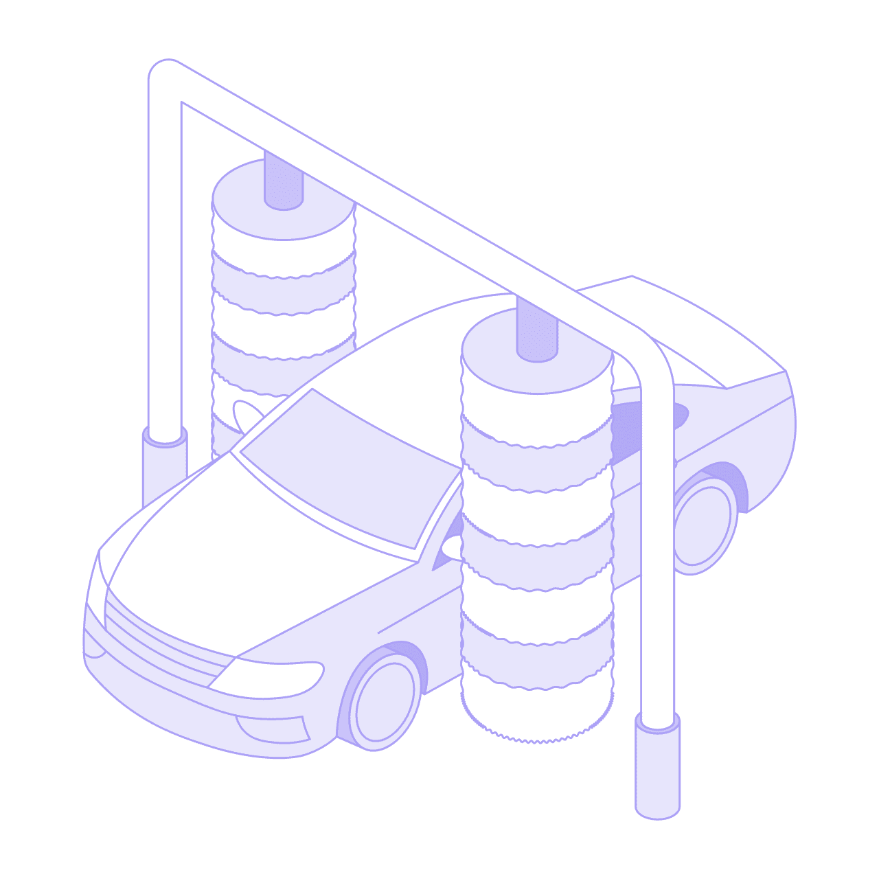 Car Washes illustration