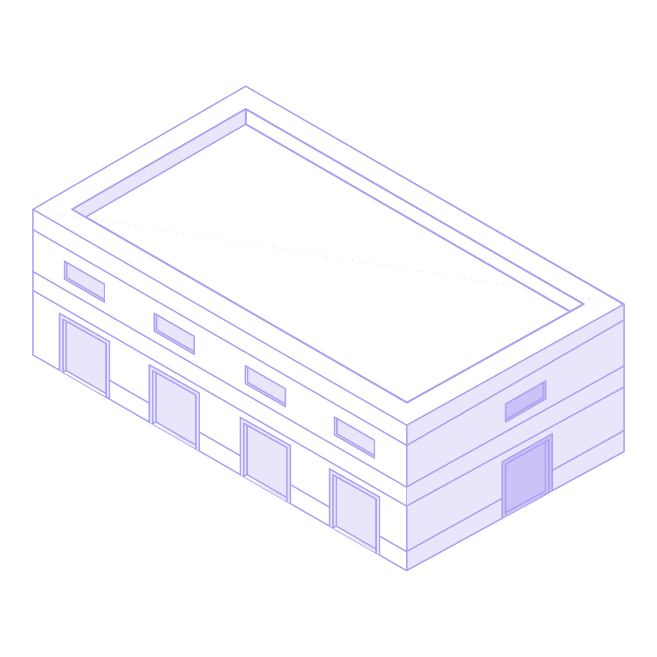 Small-Bay Industrial illustration