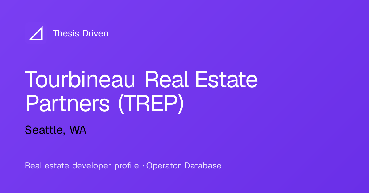 Tourbineau Real Estate Partners (TREP) | Real Estate Developer